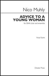 Advice To A Young Woman SSAA choral sheet music cover